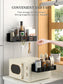 Multifunctional Magnetic (Non-Punching Installation) Storage shelves (2 pcs set )