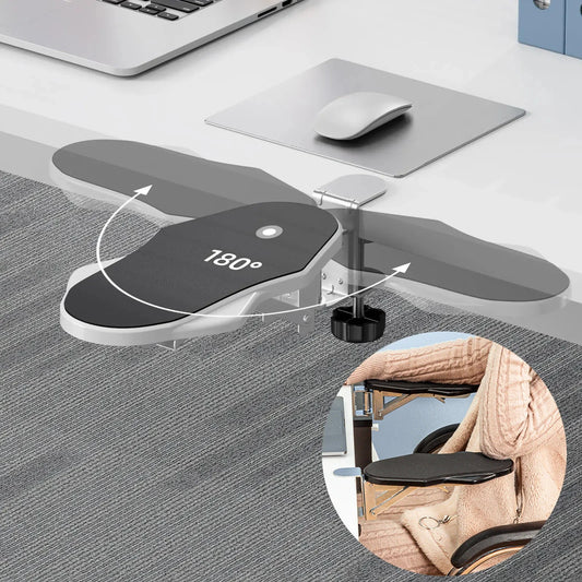 ArmEase Ergonomic Rotating Desk Arm & Wrist Rest Healthy Posture Support Pad