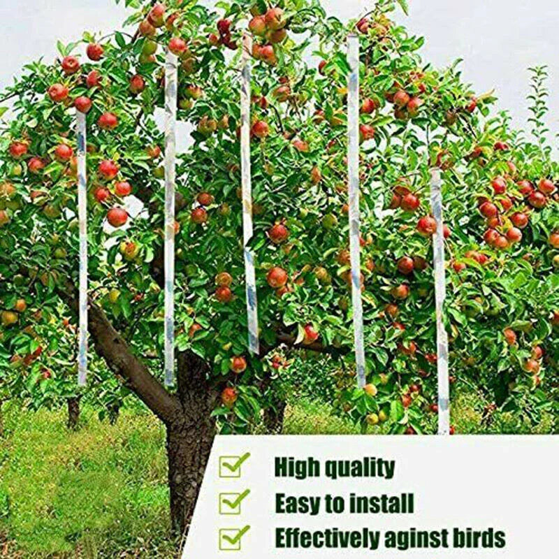 Double-Sided Bird Repellent Reflective Scare Tape