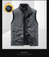 Casual Thermal Double-Sided Wear Multi-Pocket Men's vest