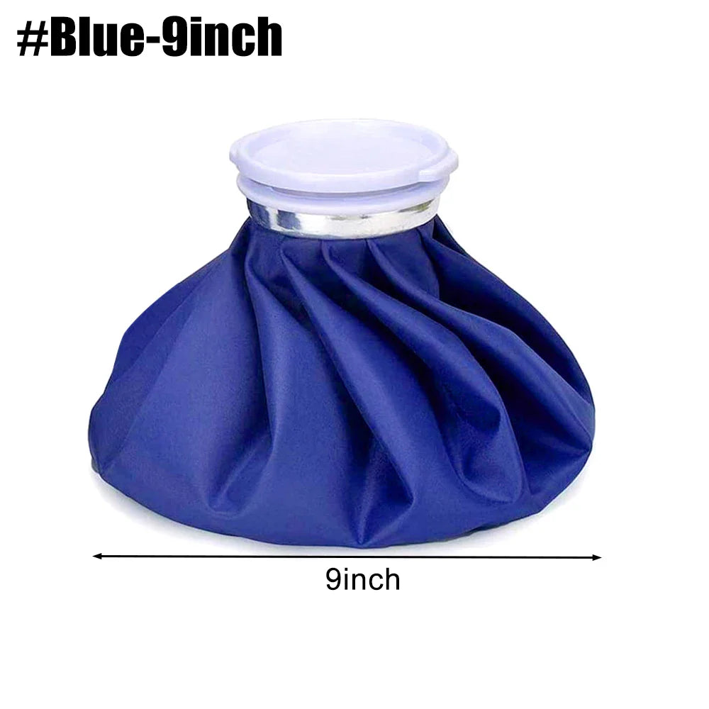 Professional Hot/Cold Compress Bandage with Reusable Ice Bag Pack & Elastic Strap