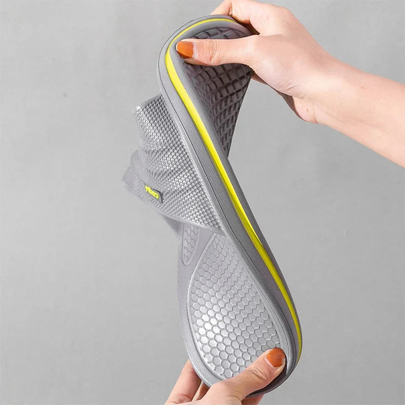 AquaCush EVA Thick Cushioned Ergonomic Non-slip  Water-Resistant Slippers