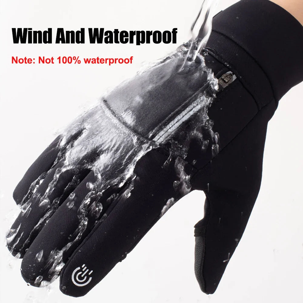 WarmGrip Smart Touch & Flip-Finger All-Weather Pocket Gloves