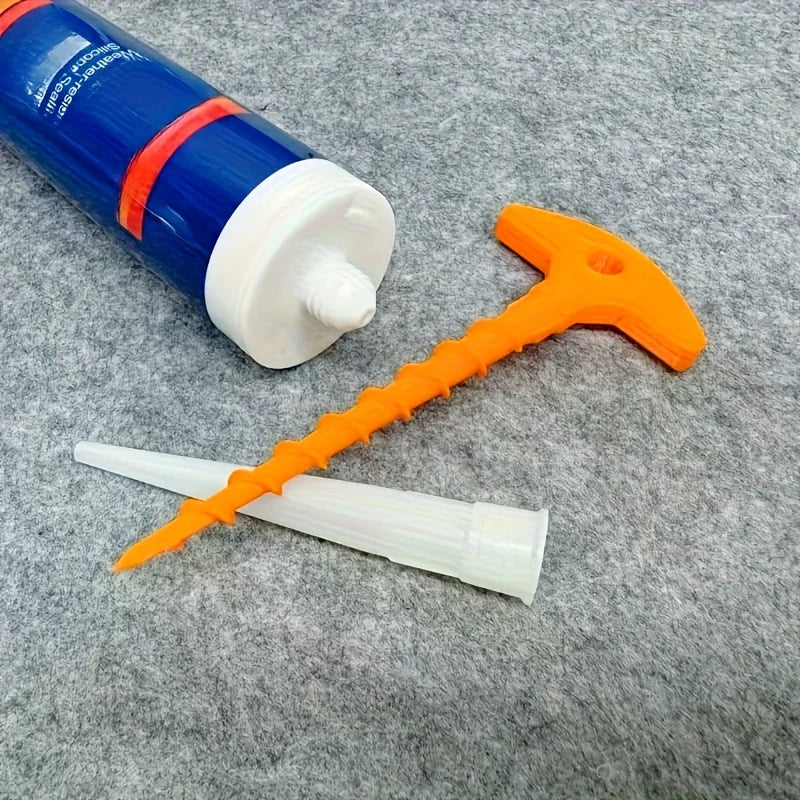 FreshFlow DIY Caulk Nozzle Cleaner & Cap (2sets)