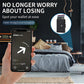 Maximum Carry RFID AirTag Wallet – Pop-Up Cards, Cash Compartment & Coin Pocket