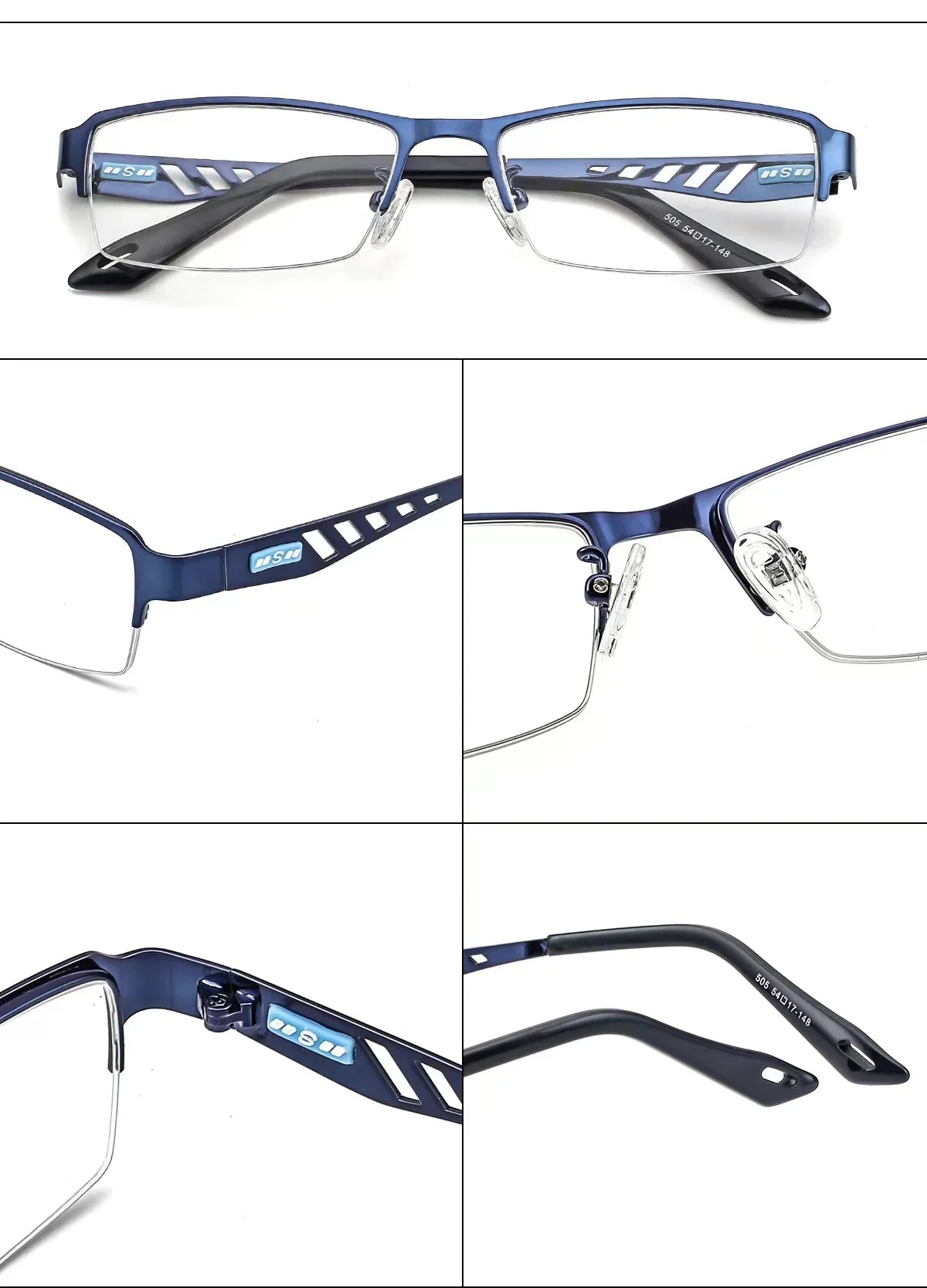 Ultra-Light Photochromic Crystal-Clear Vision Reading Glasses