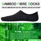 Breathable Bamboo Fiber Short Socks with Silicone Anti-Slip Heel (10Pair)