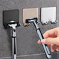 Punch Free Waterproof Shaving Razor Wall Hook (3pcs set)