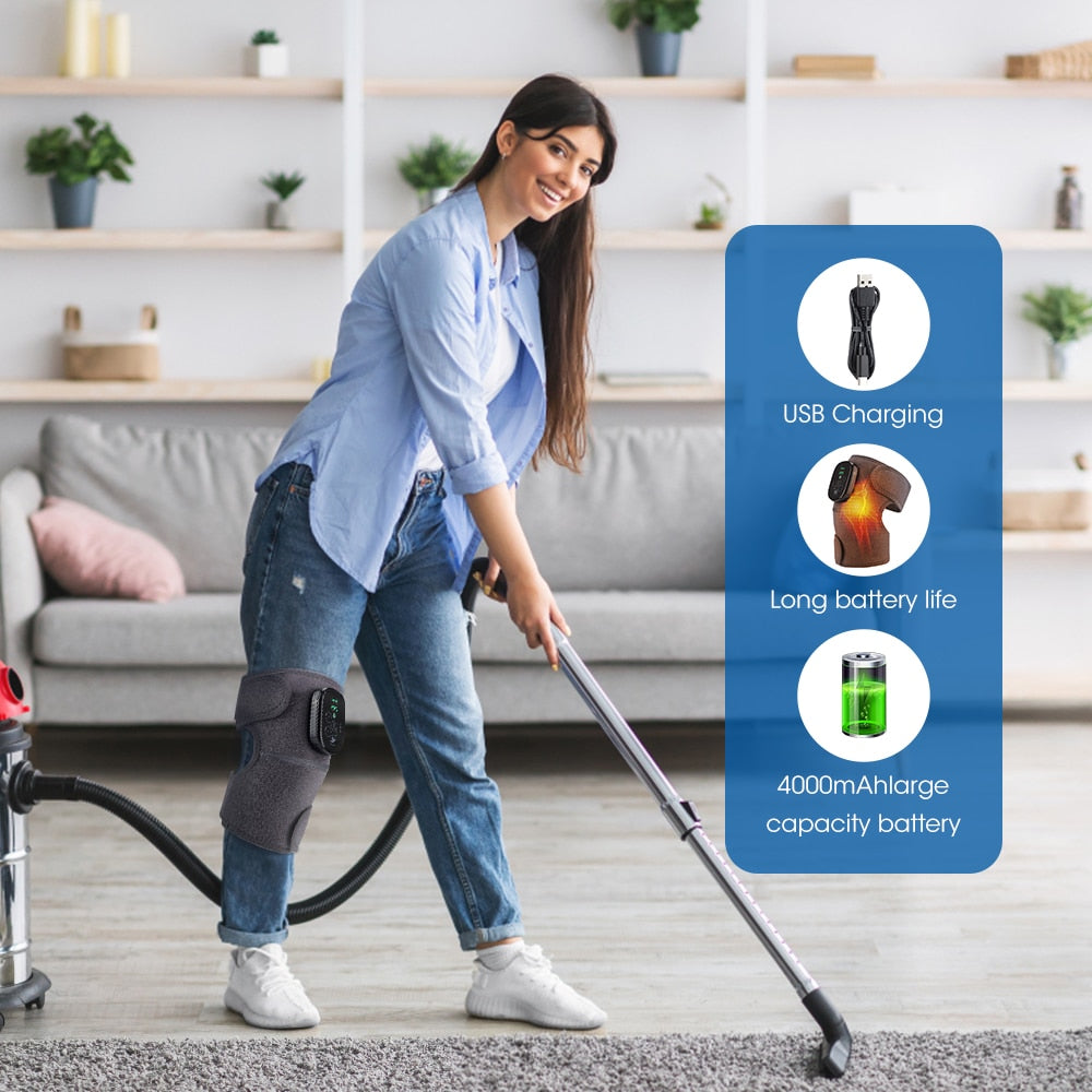 Heating & Vibration Shoulder/Knee/Elbow Physiotherapy MultiMassager