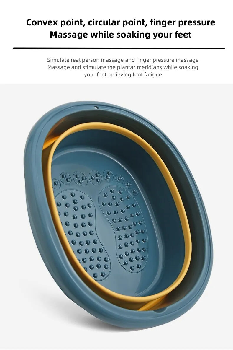 Foldable Easy Storage Acupuncture Foot Soak Tub