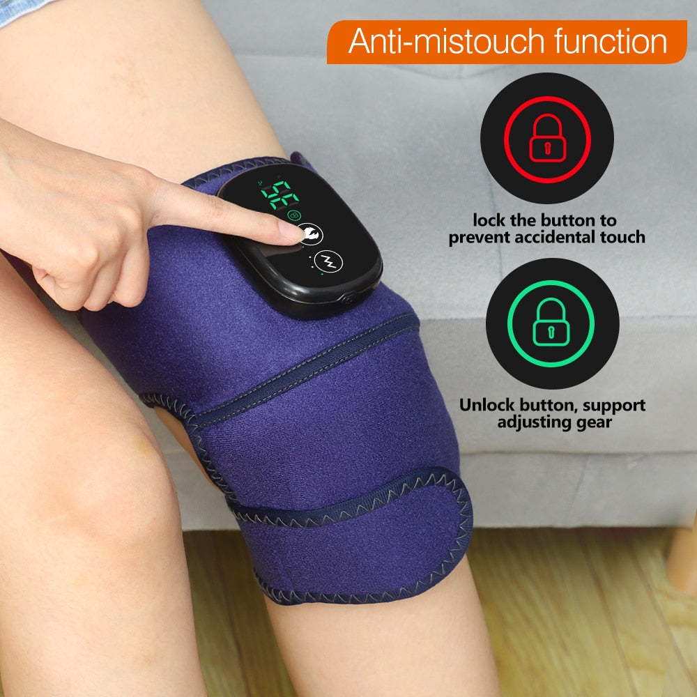 Heating & Vibration Shoulder/Knee/Elbow Physiotherapy MultiMassager