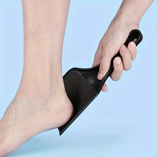 Double-Sided (Thick and Fine Grits) Design Ergonomic Foot File & Callus Remover