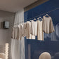 Japanese Retractable (Punch-Free) Space-Saving Clothes-Drying stainless steel Clothesline