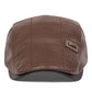 Classic vintage style Pu Leather Lightweight adjustable Comfortable Fit Newsboy Caps