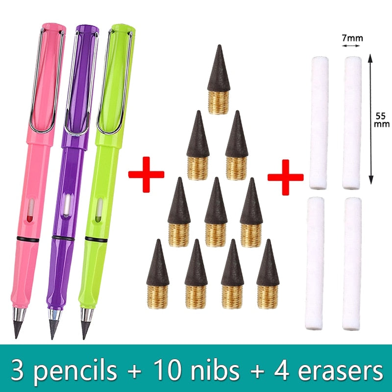 Everlasting Eco Friendly Inkless Pencil (3pcs set)