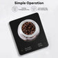 Digital Rechargeable LED Screen High Precision Coffee Scale with Timer (Oz/ml/g)