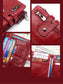 Genuine Leather Vintage RFID Blocking  Men Wallet With Chain