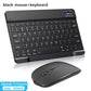 Compact Bluetooth Wireless Ultra-Quiet Keyboard & Mouse For IOS / Android /  Windows