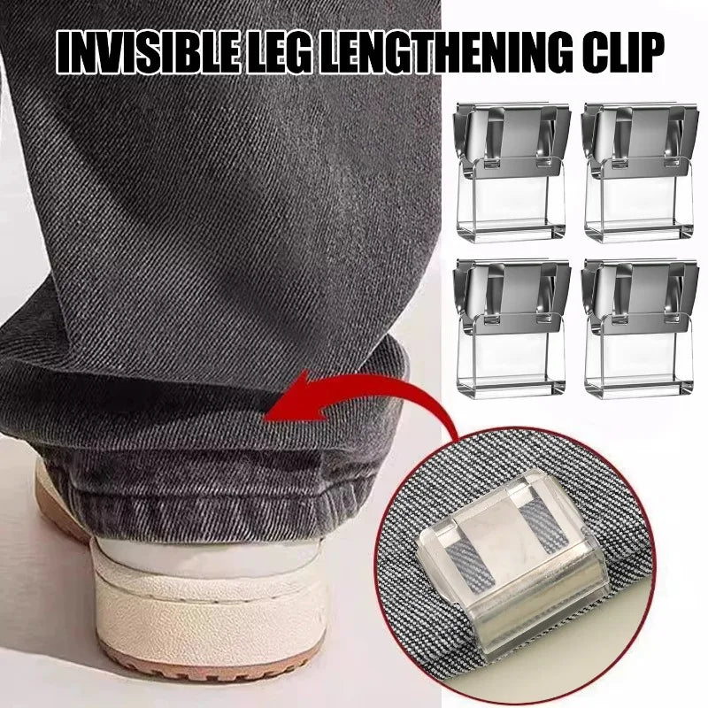 No-Sew Pant Length Reusable Invisible Adjuster Clip Set (20pcs)