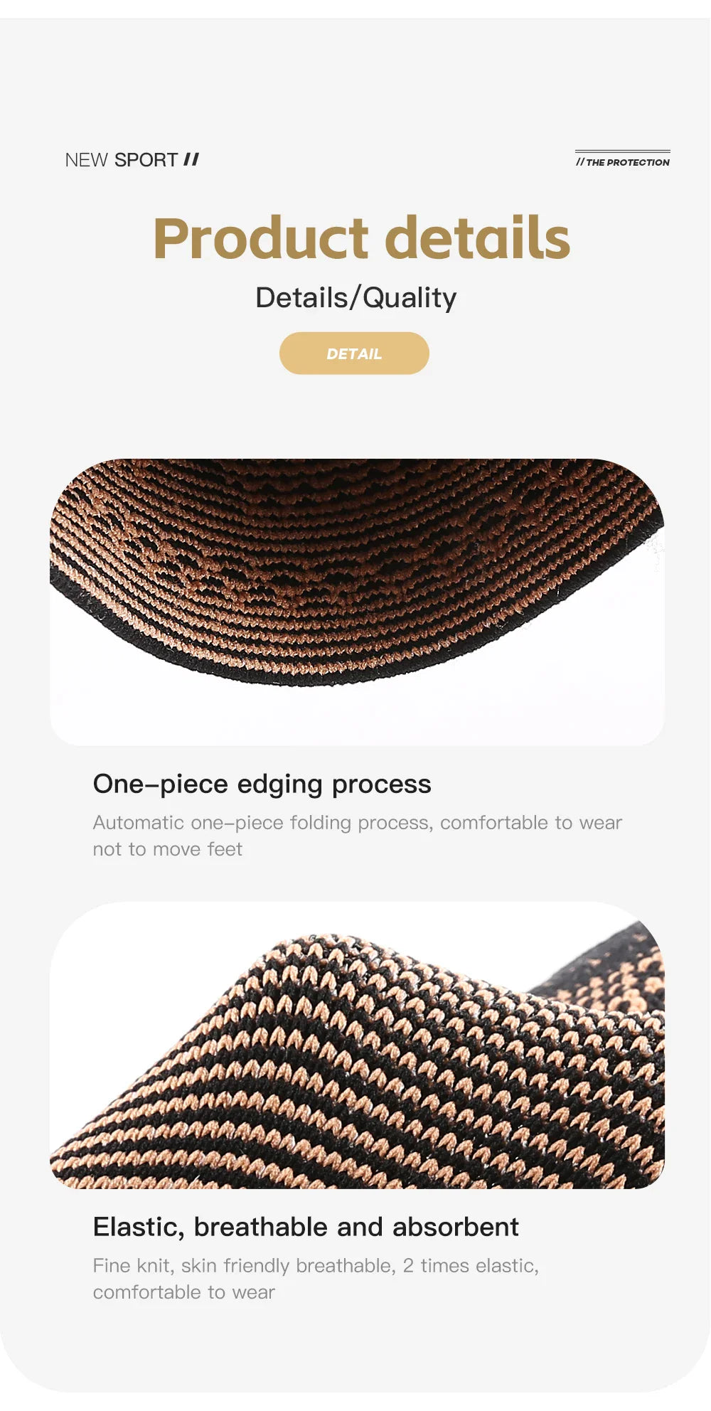 Medical-Grade Copper-Infused Fabric Ankle Brace for Pain Relief & Fast Recovery