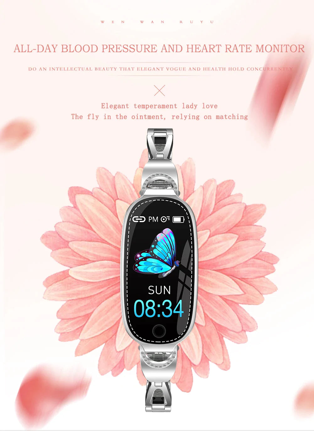 MoonDiamond™ Android and iOS Smart Watch For Women