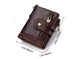 Genuine Leather Vintage RFID Blocking  Men Wallet With Chain