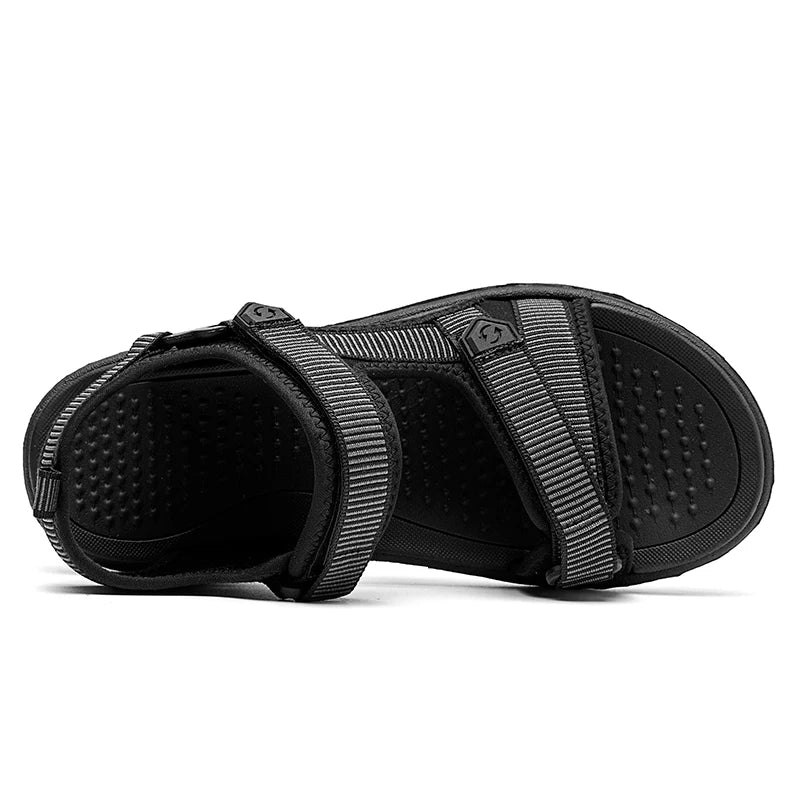 Extraordinary Comfort Lightweight & Flexible Non-Slip Waterproof Hoop & Loop Sandals