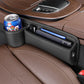 Universal 2in1 Car Seat Gap Filler Organizer with Cup Holder