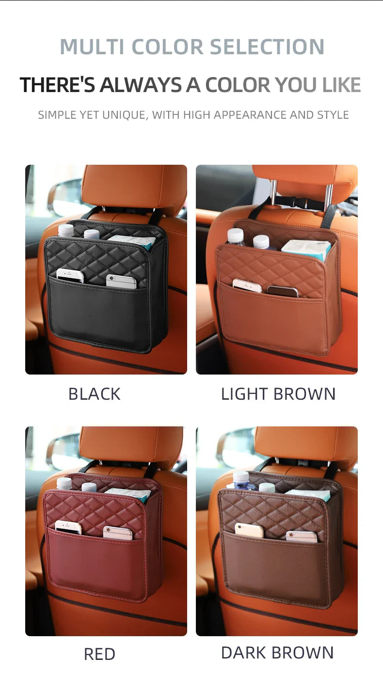 Multifunctional Car Seat Pocket Organizer / Garbage bag