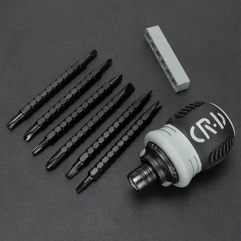 Telescopic Magnetic 13 In 1 Mini Ratchet Precision Screwdriver