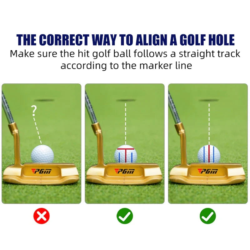 ProLine Golf Ball Alignment Kit – Liner Tool + Waterproof Marker Pens