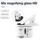 Universal Mobile Phone Clip 60X Magnifying Microscope with LED & UV Light