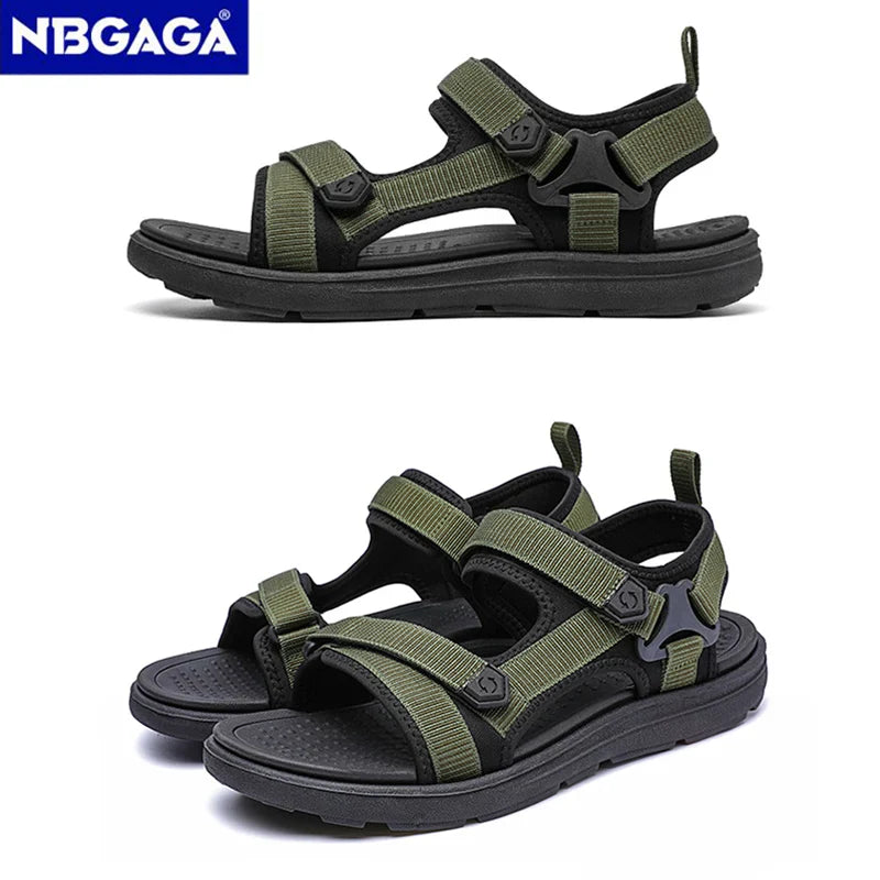 Extraordinary Comfort Lightweight & Flexible Non-Slip Waterproof Hoop & Loop Sandals