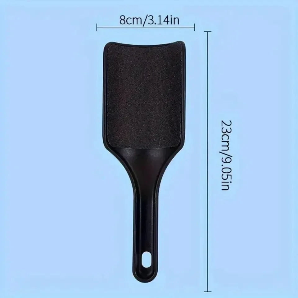 Double-Sided (Thick and Fine Grits) Design Ergonomic Foot File & Callus Remover