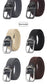 Casual Woven Elastic Lightweight Metal Buckle Belt