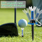 Caiton Magnetic 360° Zero-Bend Reusable Golf Tee Set (5pcs)