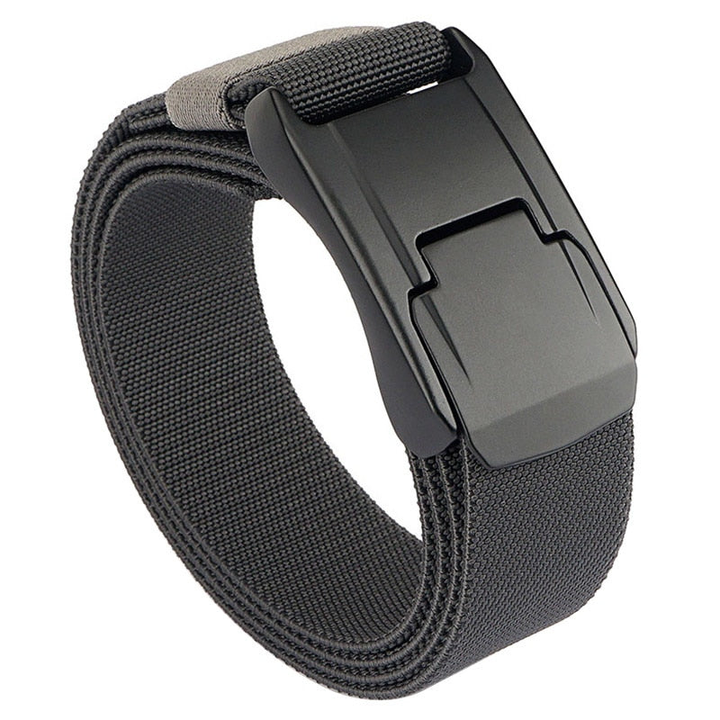 Quick Release Buckle Elastic Stretch Belt