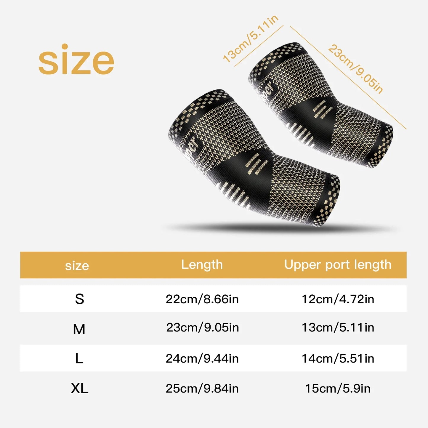 CopperRelief 3D Therapeutic Stabilizing Compression Elbow Brace