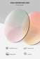 KAMMPT Vintage Double Bridge Gradient Multicolor Lenses Round Luxury Sunglasses