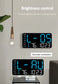 Seniors-Friendly Easy-Read Large Display LED Voice Control Alarm Clock