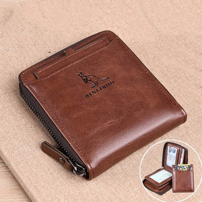 RFID Blocking Large Capacity Men's Wallet