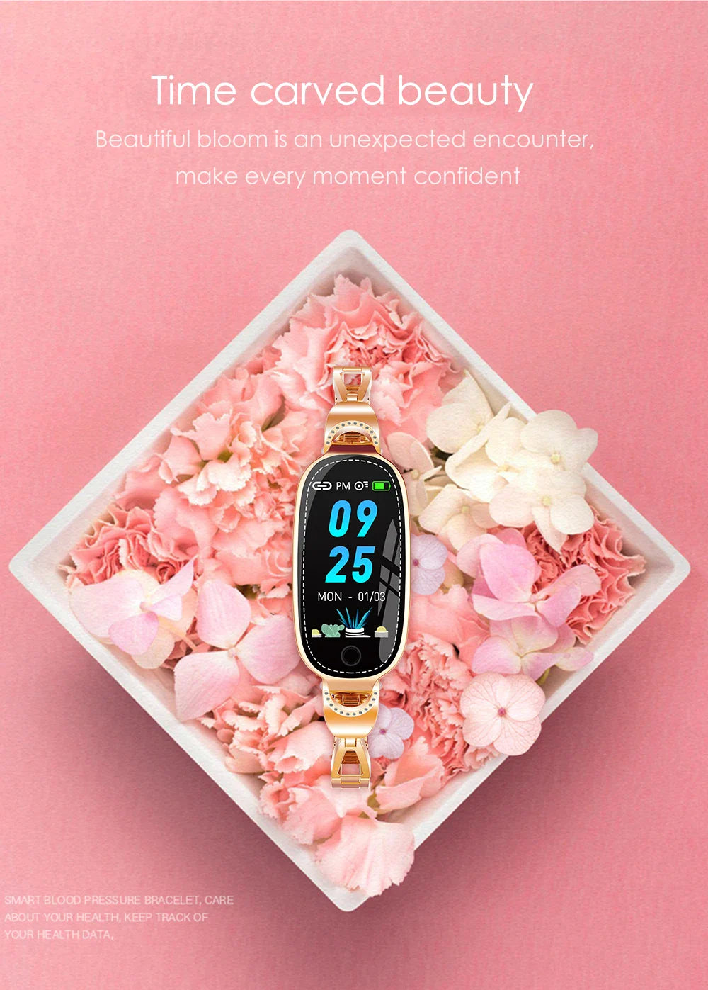 MoonDiamond™ Android and iOS Smart Watch For Women
