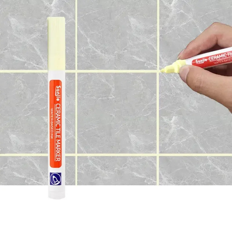 Waterproof & Quick-Drying Tile & Grout Pen for Easy Repair and Enhancement