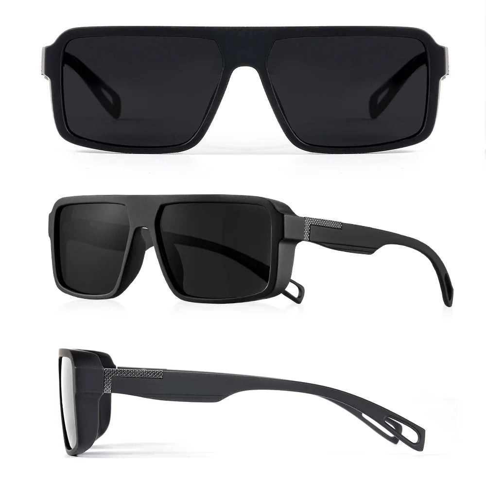 Classic Square Polarized UV400 Protected Anti-reflective Driving Sunglasses