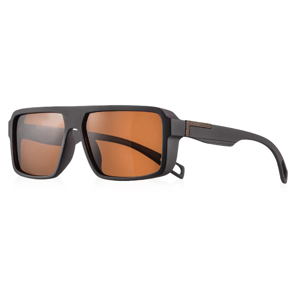 Classic Square Polarized UV400 Protected Anti-reflective Driving Sunglasses