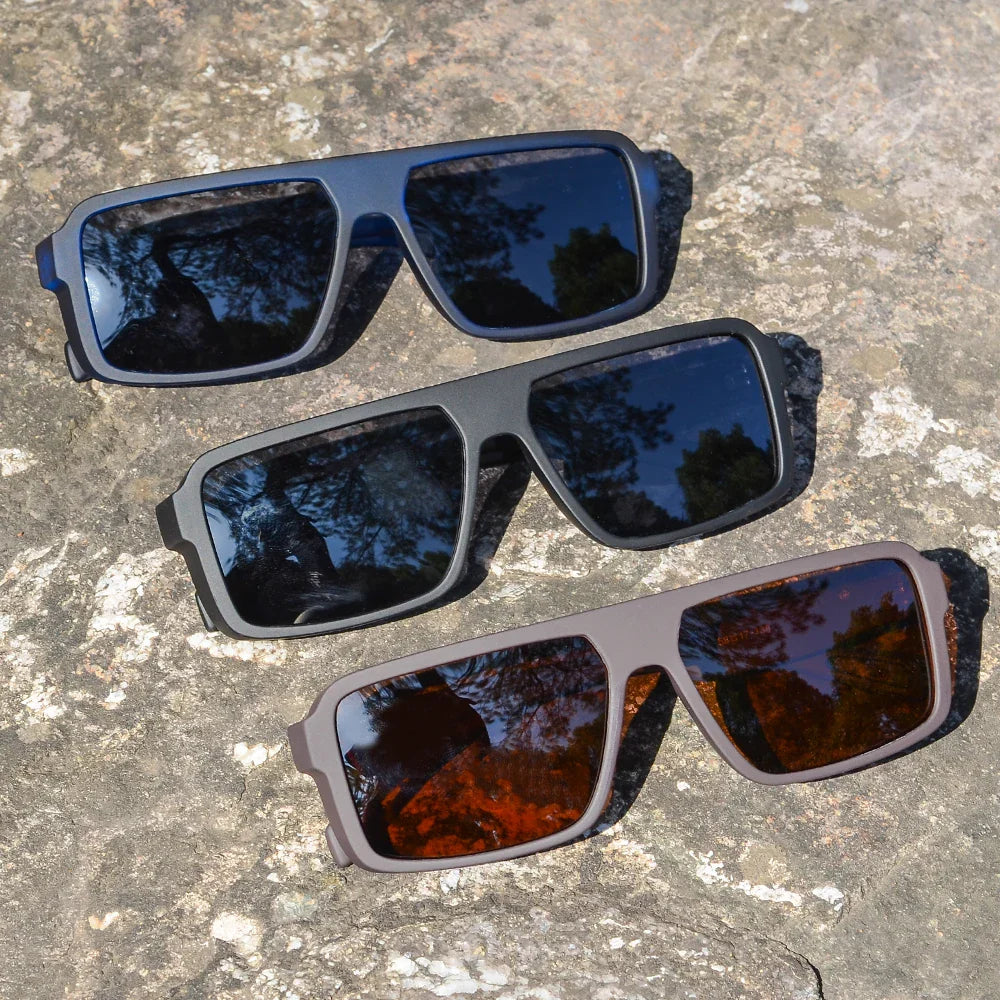 Classic Square Polarized UV400 Protected Anti-reflective Driving Sunglasses