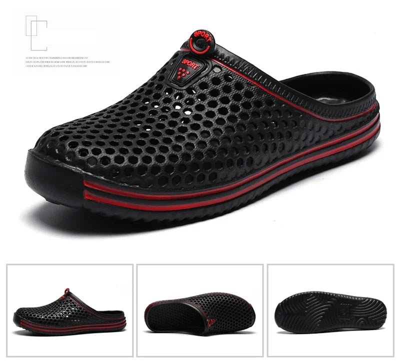 ComfortEase Slip-On Lightweight Cushioned Quick-Dry Non-Slip Sandals
