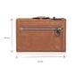 Pop-Up RFID Protection Genuine Leather Wallet