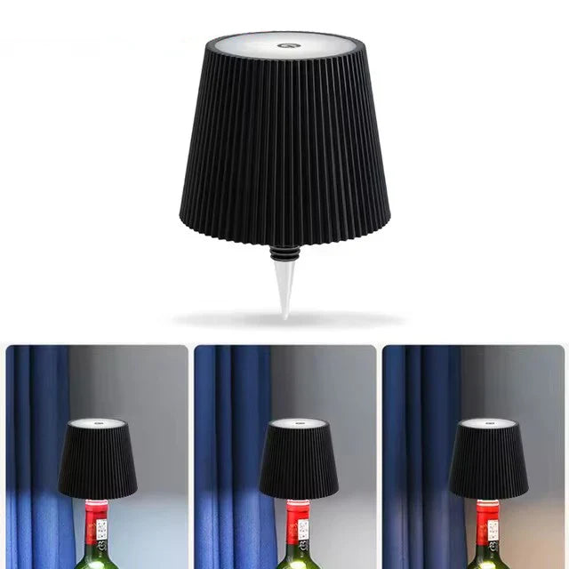 GlowBottle Creative Wireless Touch Table Lamp for Wine Bottles