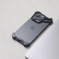 Luxury Shockproof Aluminum iPhone Bumper Case with Lens Protection